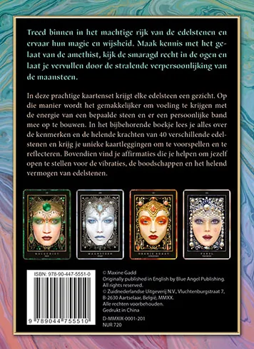 De helende energie van edelstenen - boek en orakelkaarten