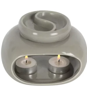 Oliebrander grijs Ying Yang
