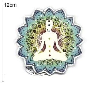 Portemonnee Meditatie 12x12cm