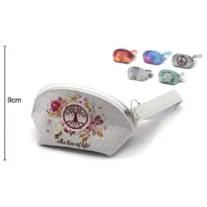 Portemonnee Ovaal Levensboom 15x9x8cm