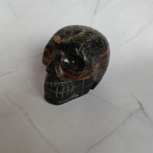 Skull zwarte toermalijn cirkel