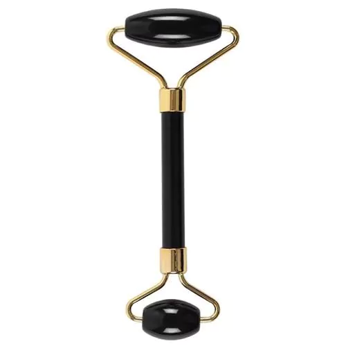 Zwart Obsidiaan Dubbelzijdige Gezichtsroller