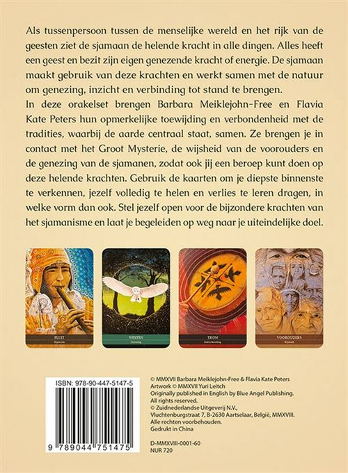 De helende kracht van het Sjamanisme - Boek en Orakelkaarten