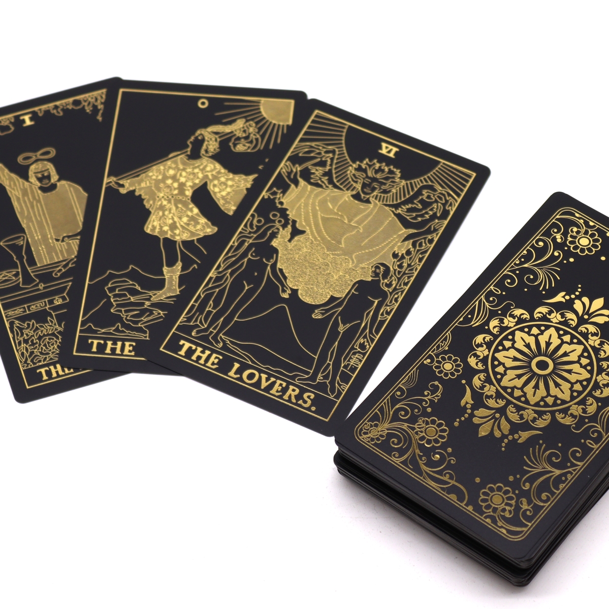 Goudfolie Tarot Set met Boek