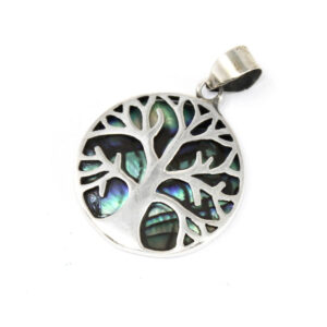 Hanger tree of life Abalone 925SS