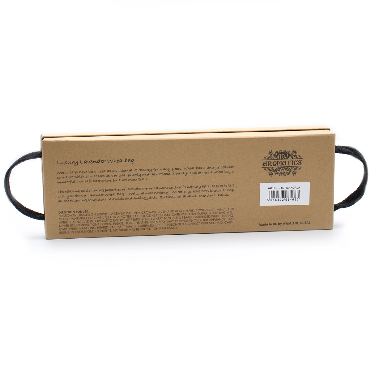 Luxe Lavendel Tarwezak in Cadeau Verpakking - Mandala