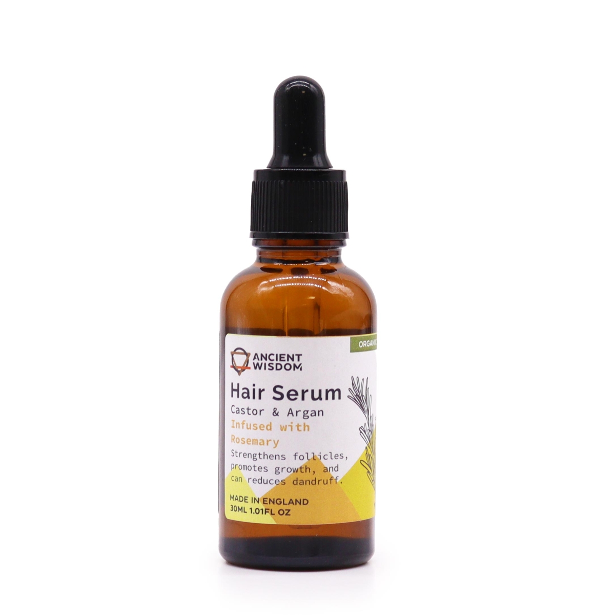Organisch Haarserum 30ml - Rozemarijn