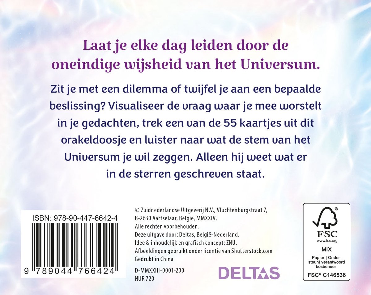 Vraag raad aan het Universum - Het Orakel vol antwoorden op ieder dilemma