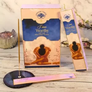 Green Tree I am Worthy Manifestation Incense 15gr