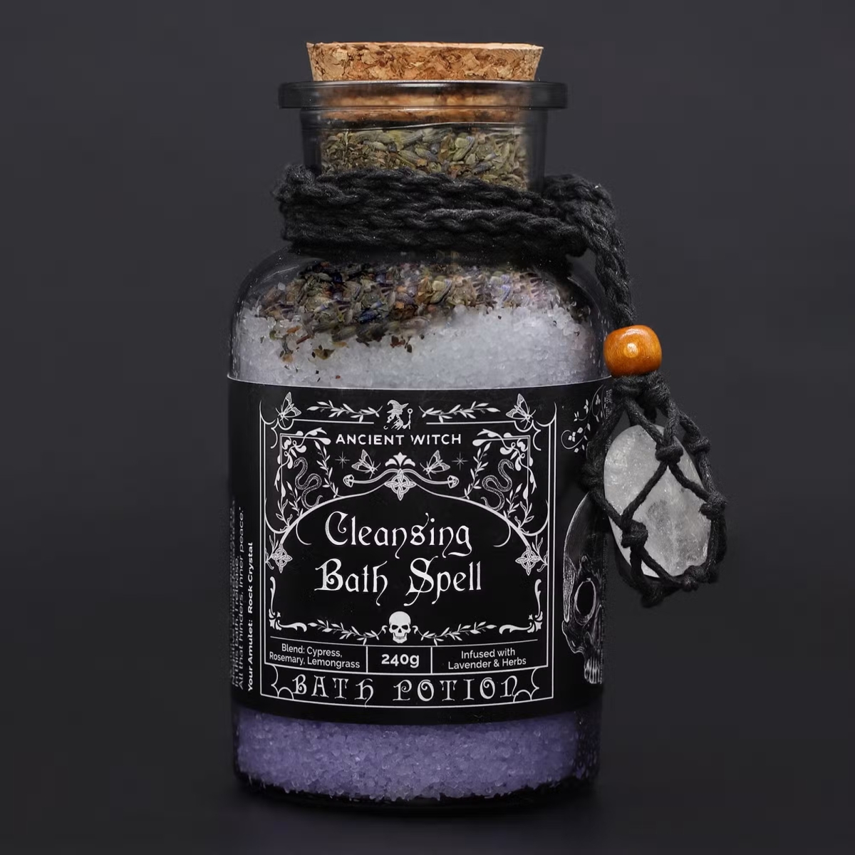 Ancient Witch - Cleansing Bath Spell - Bath Potion