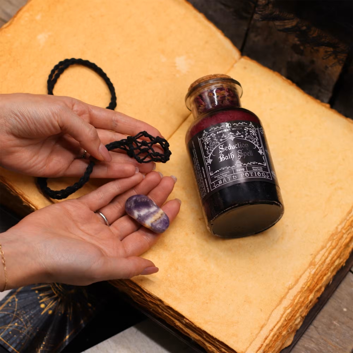 Ancient Witch - Cleansing Bath Spell - Bath Potion