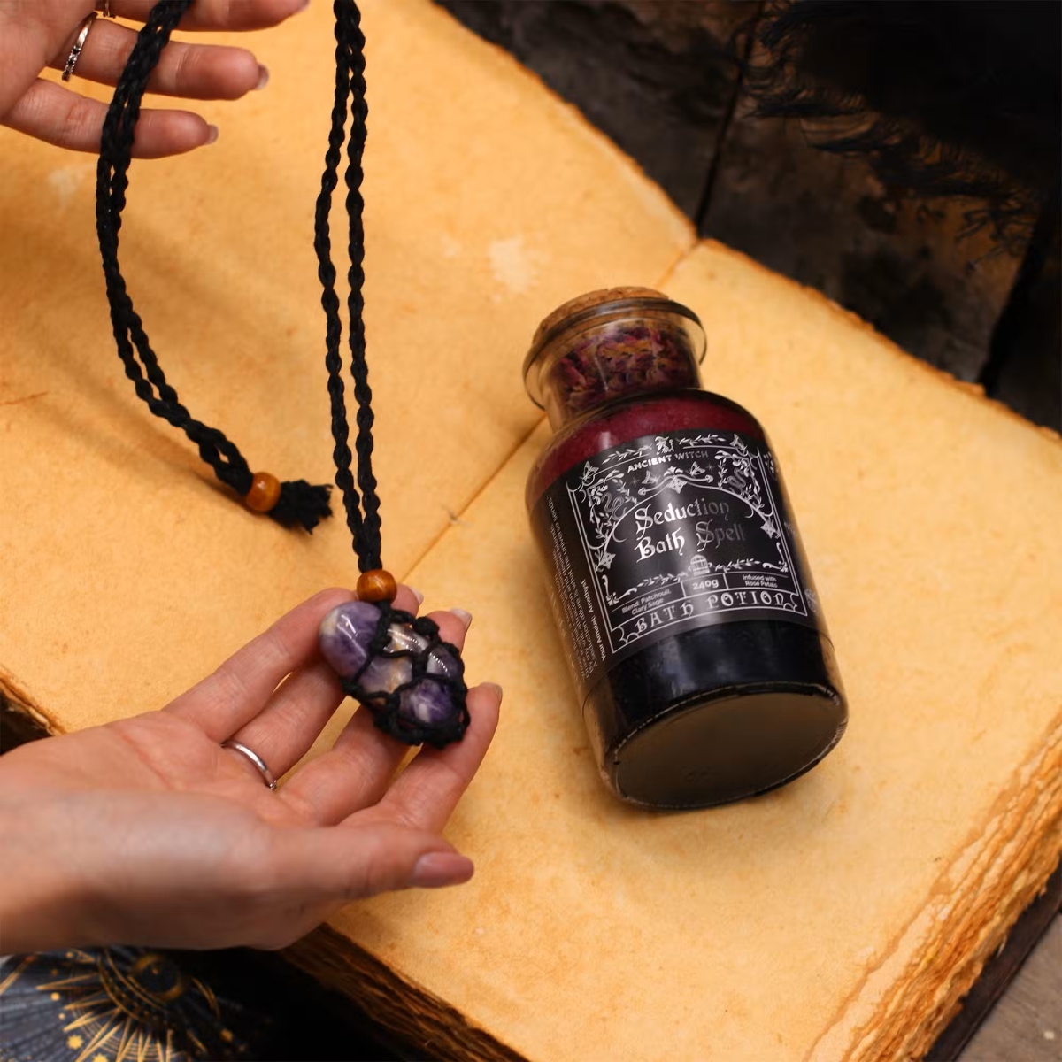 Ancient Witch - Cleansing Bath Spell - Bath Potion