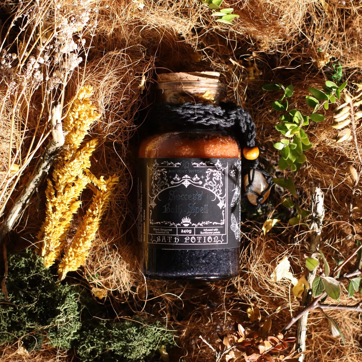 Ancient Witch - Success Bath Spell - Bath Potion