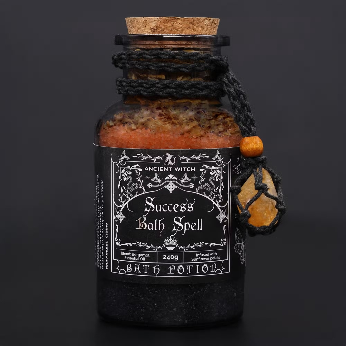 Ancient Witch - Success Bath Spell - Bath Potion