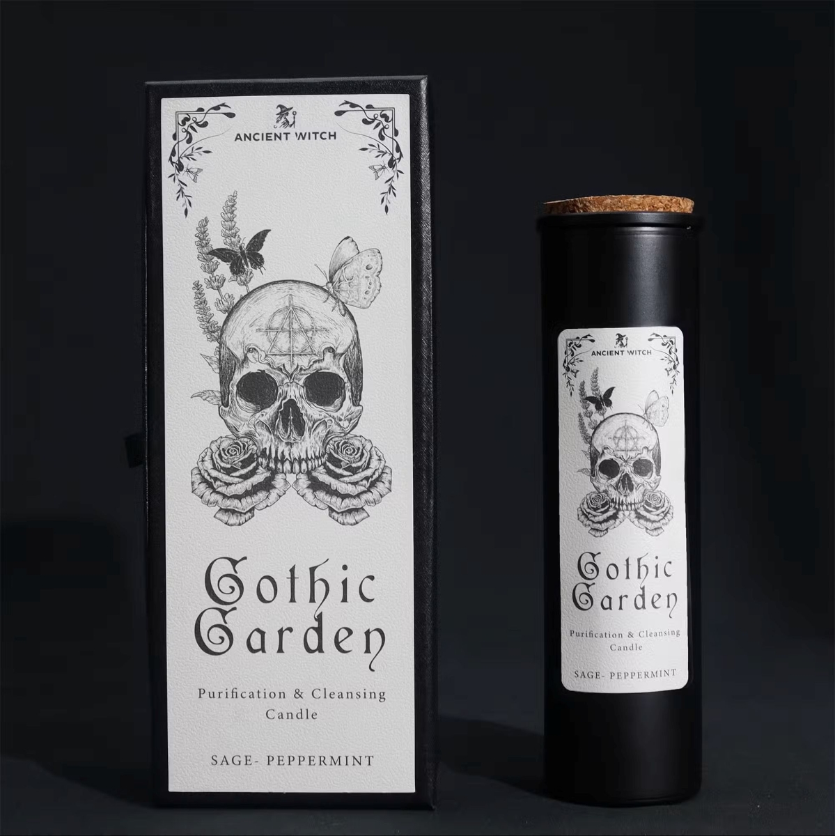 Ancient Witch Reinigingskaarsen - Gothic Garden