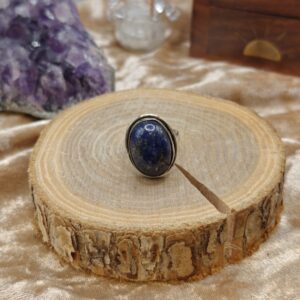 Ring Lapis Lazuli - 925SS - Maat 6,5
