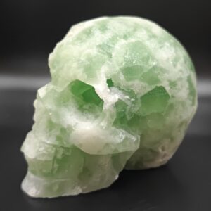 Skull Groene kwarts