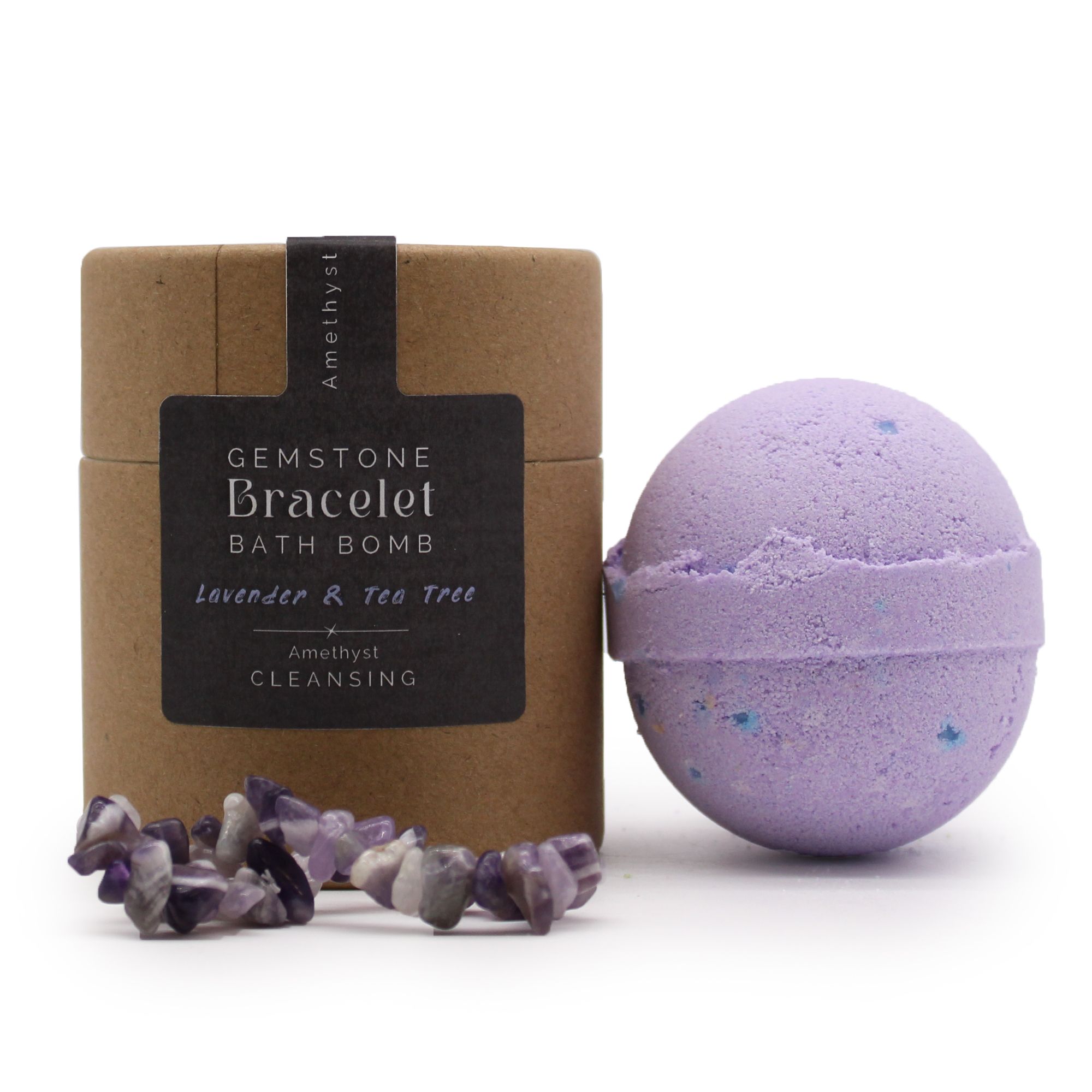 Amethyst Gem Bracelet Bath Bomb - Afbeelding 6