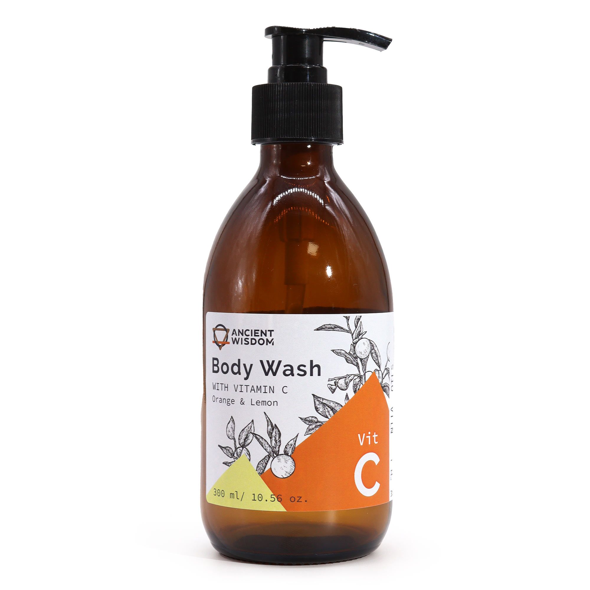 Aromatherapy Body Wash with Vitamin C – Orange & Lemon - Afbeelding 3