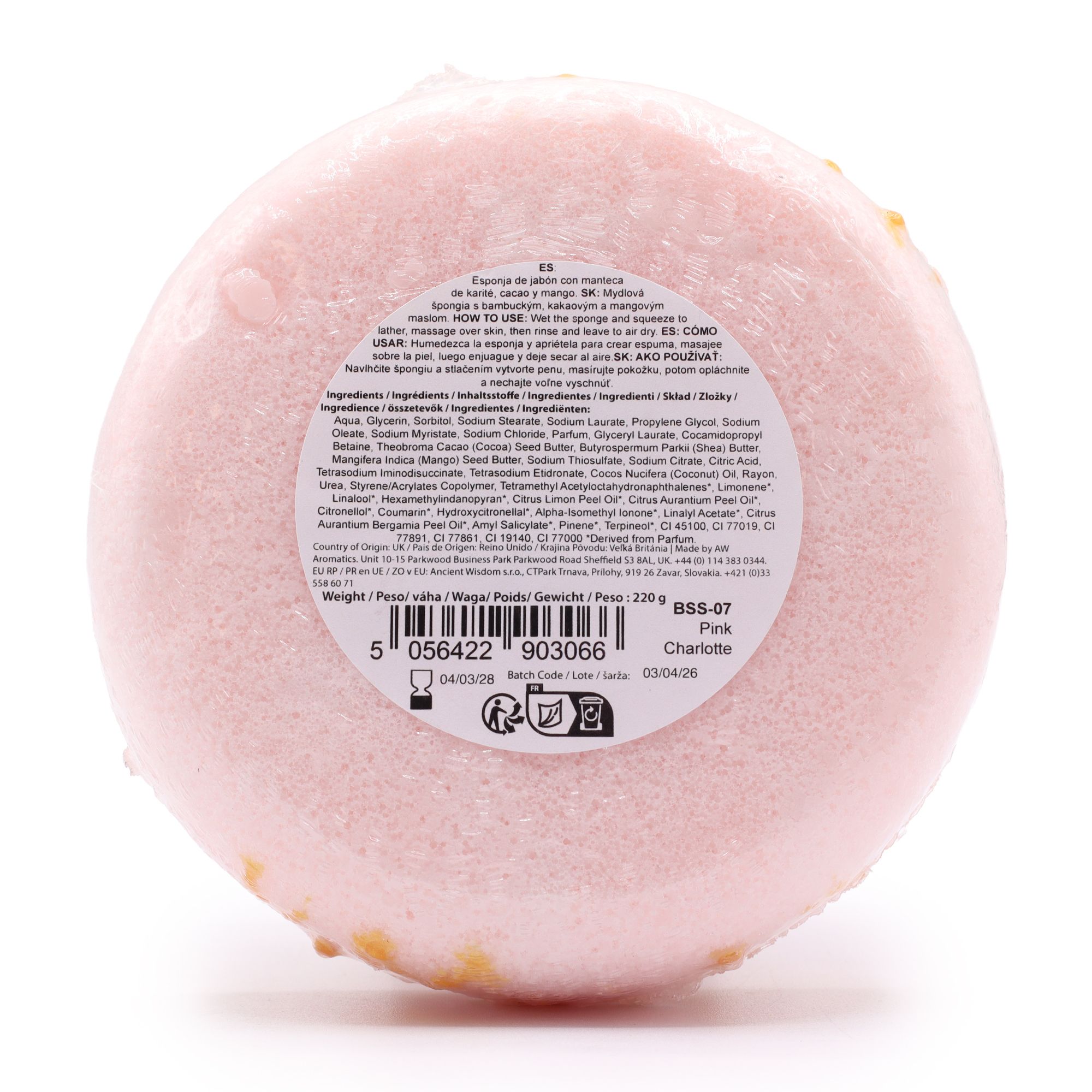 Butter Bubble Soap - Pink Charlotte - Afbeelding 2