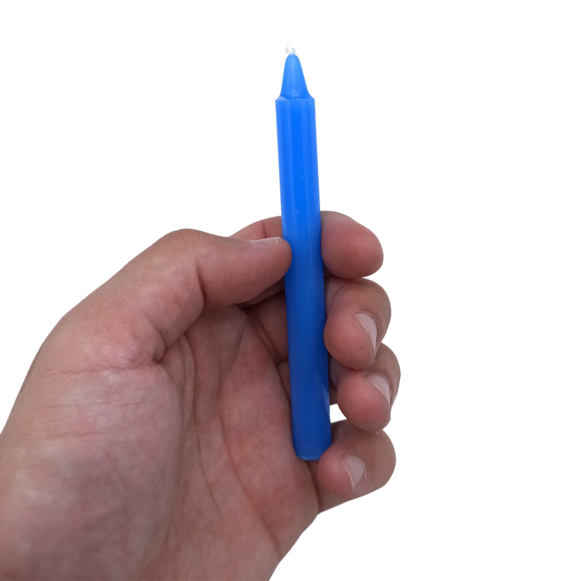 Manifest Magic Candles (pack of 12) - Blue - Throat Chakra - Afbeelding 3