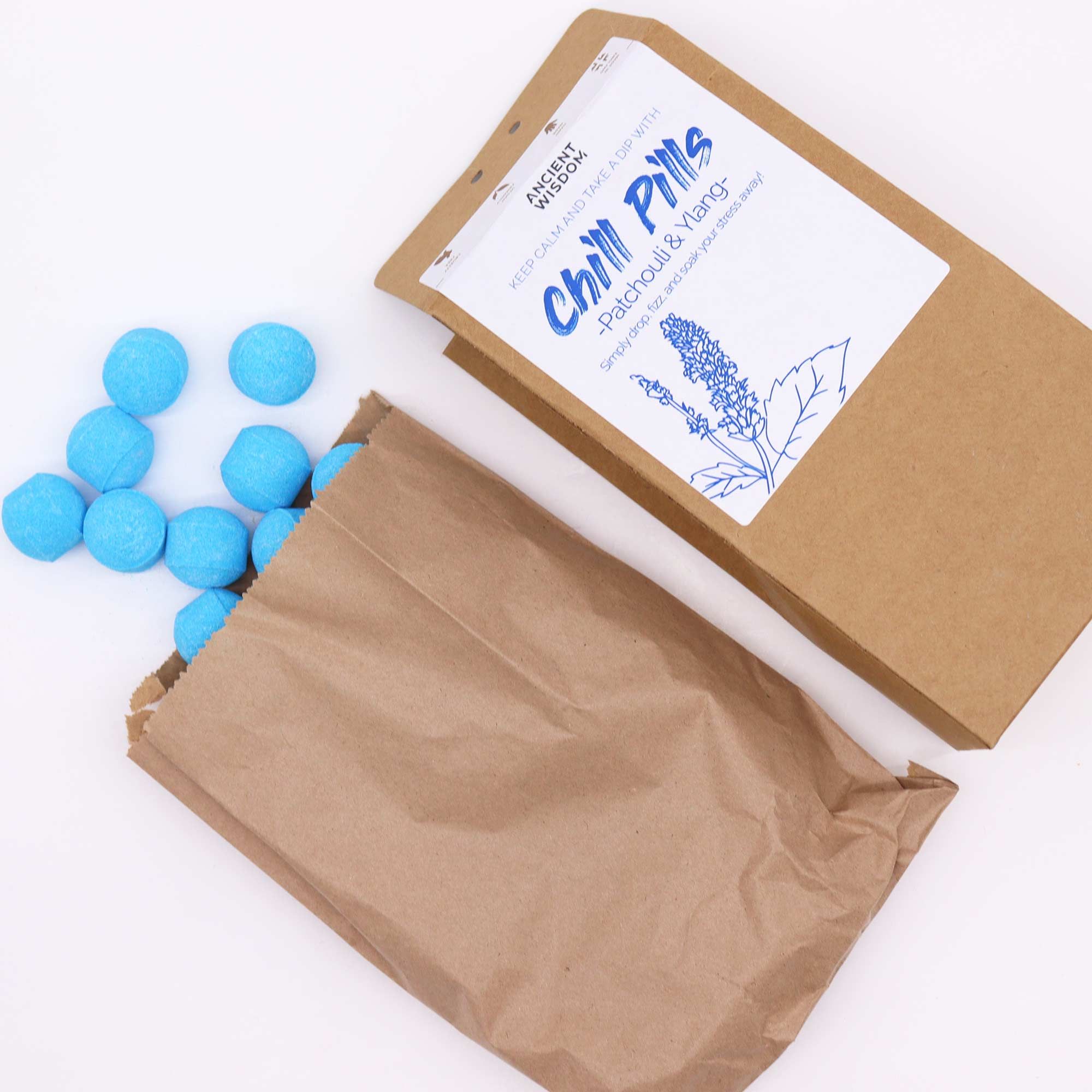 Chill Pills Gift Pack 350g - Ylang & Patchouli - Afbeelding 2