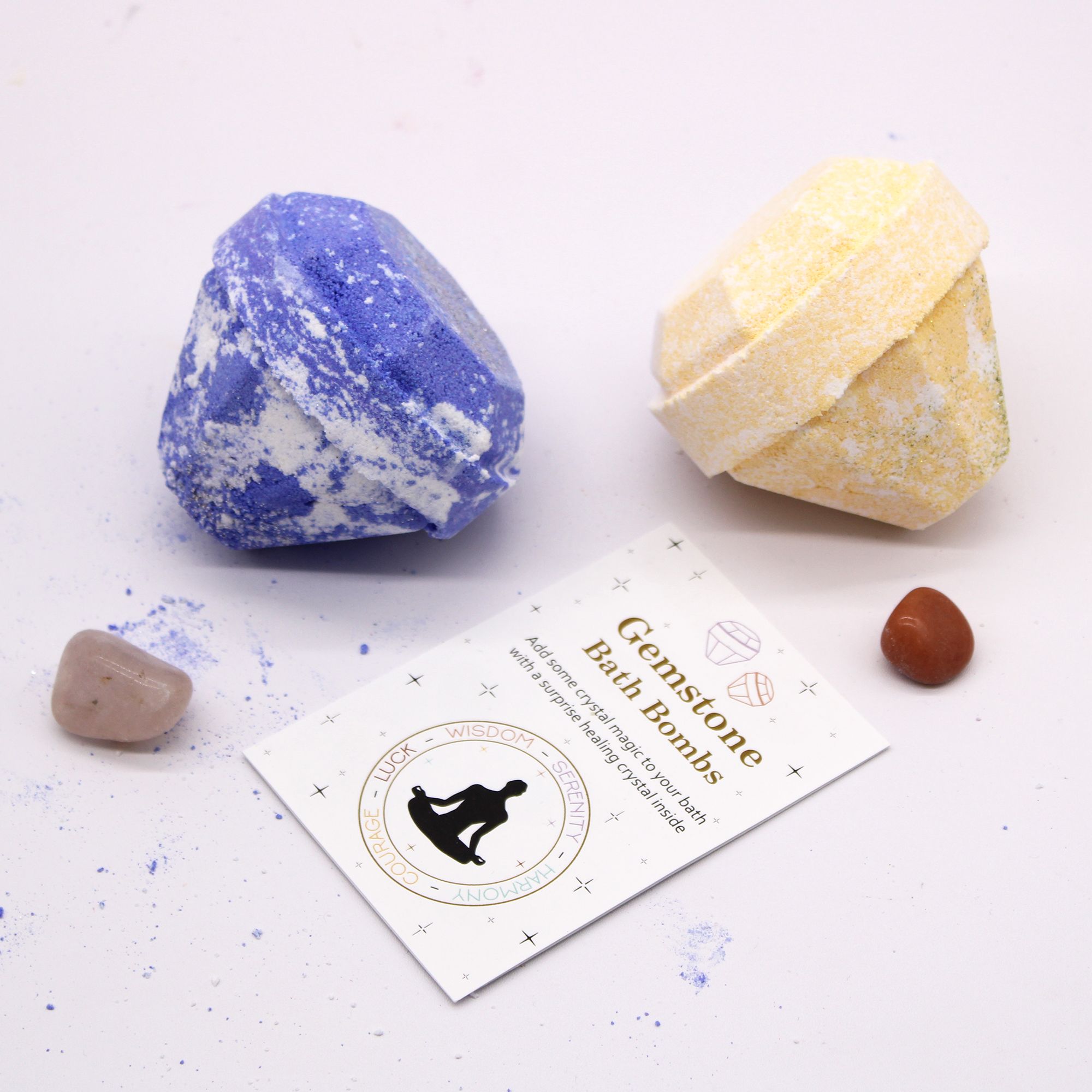 Gemstone Bath Bomb - Raspberry & Pomegranate - Afbeelding 8