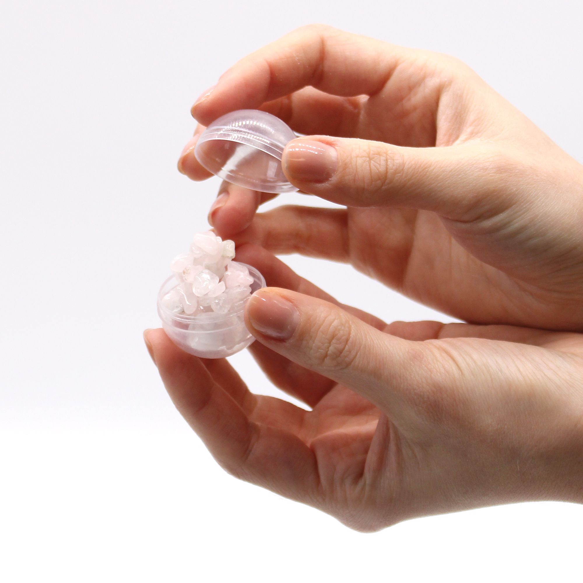 Rose Quartz Gem Bracelet Bath Bomb - Afbeelding 2