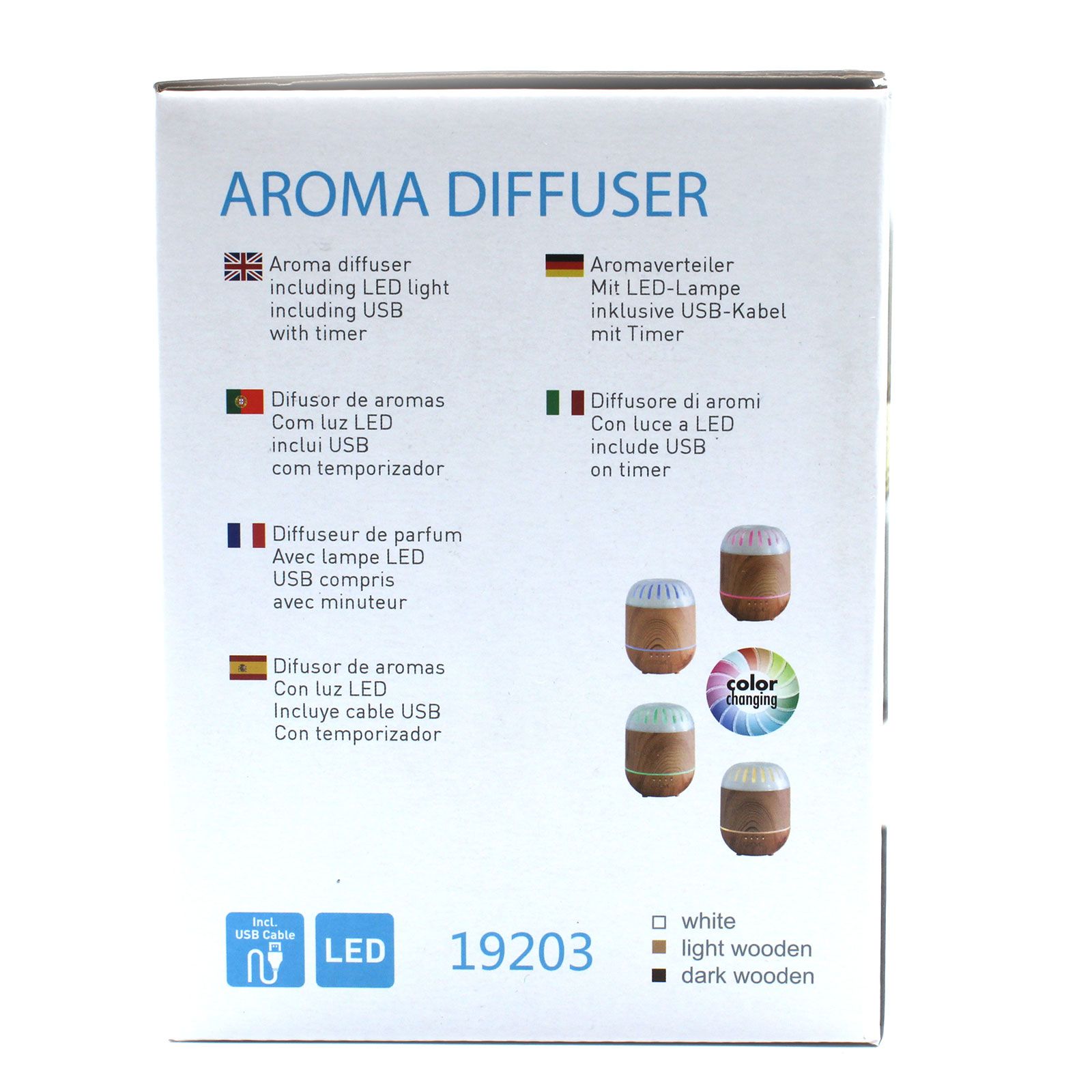 Copenhagen Atomiser - USB - Colour Change - Timer - Afbeelding 3
