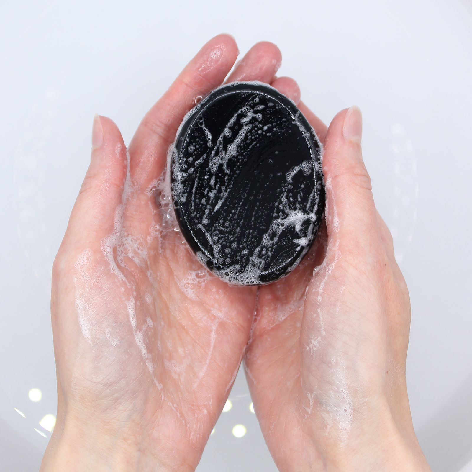 Charcoal Soap 85g - Unscented - Afbeelding 2