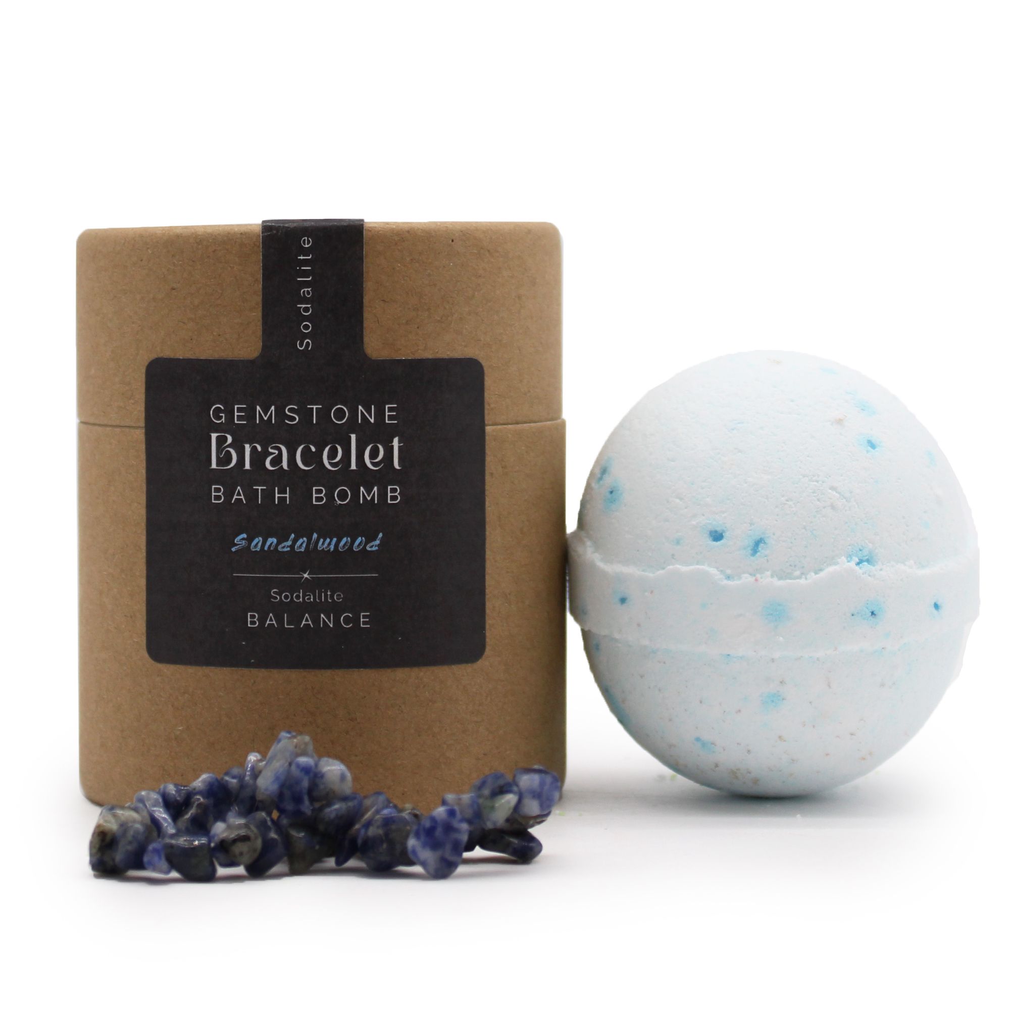 Sodalite Gem Bracelet Bath Bomb - Afbeelding 2