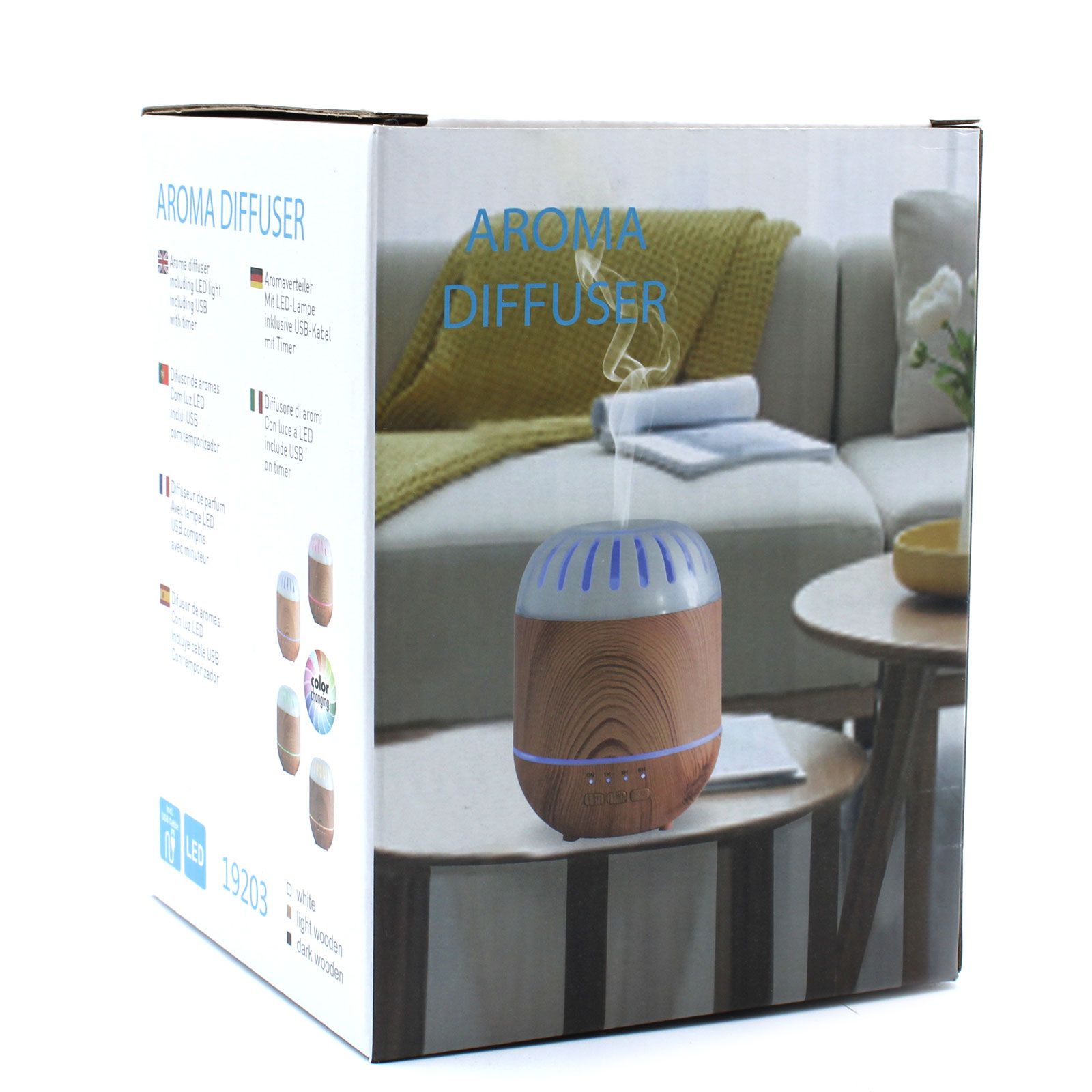Copenhagen Atomiser - USB - Colour Change - Timer - Afbeelding 4