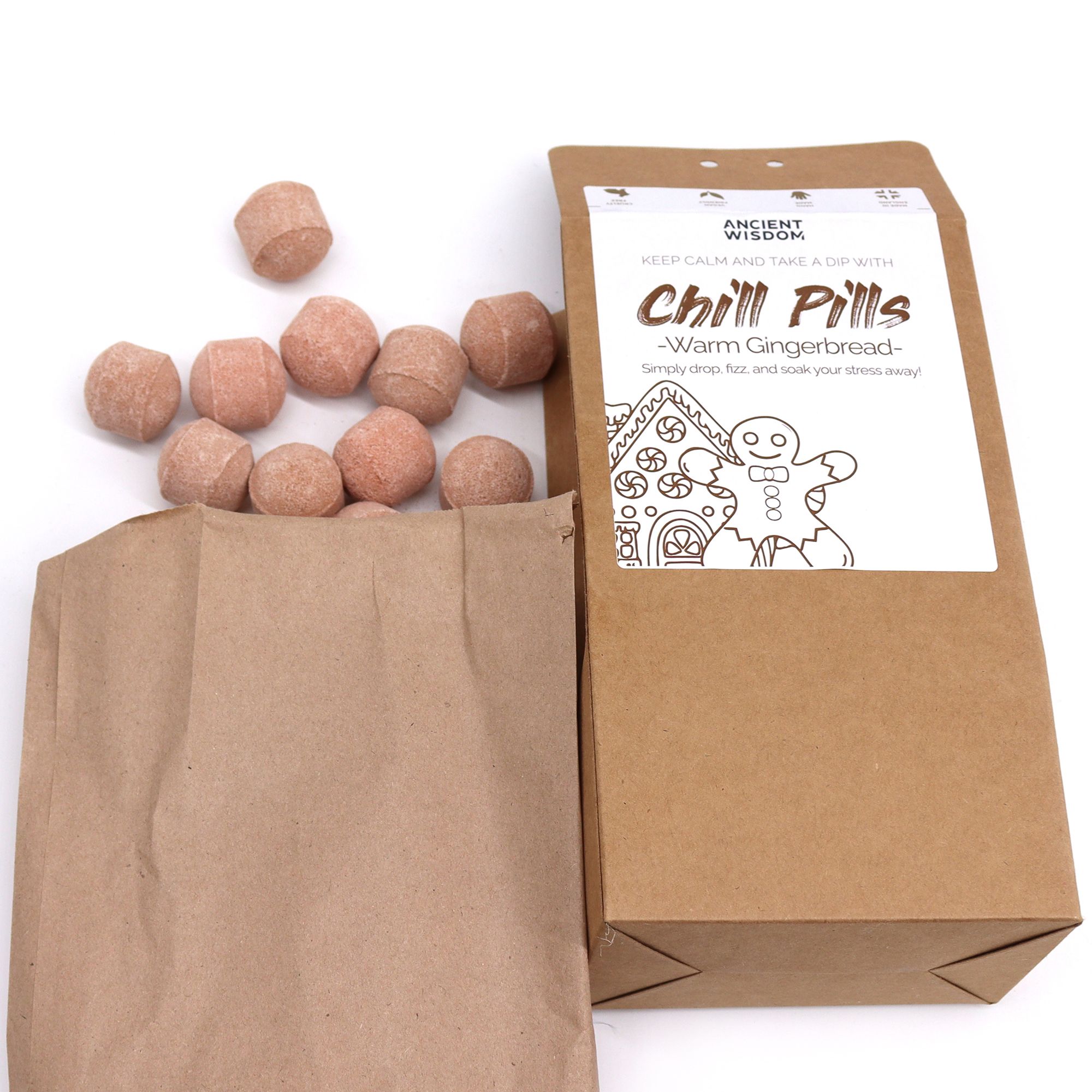 Chill Pills Gift Pack 350g - Warm Gingerbread - Afbeelding 2