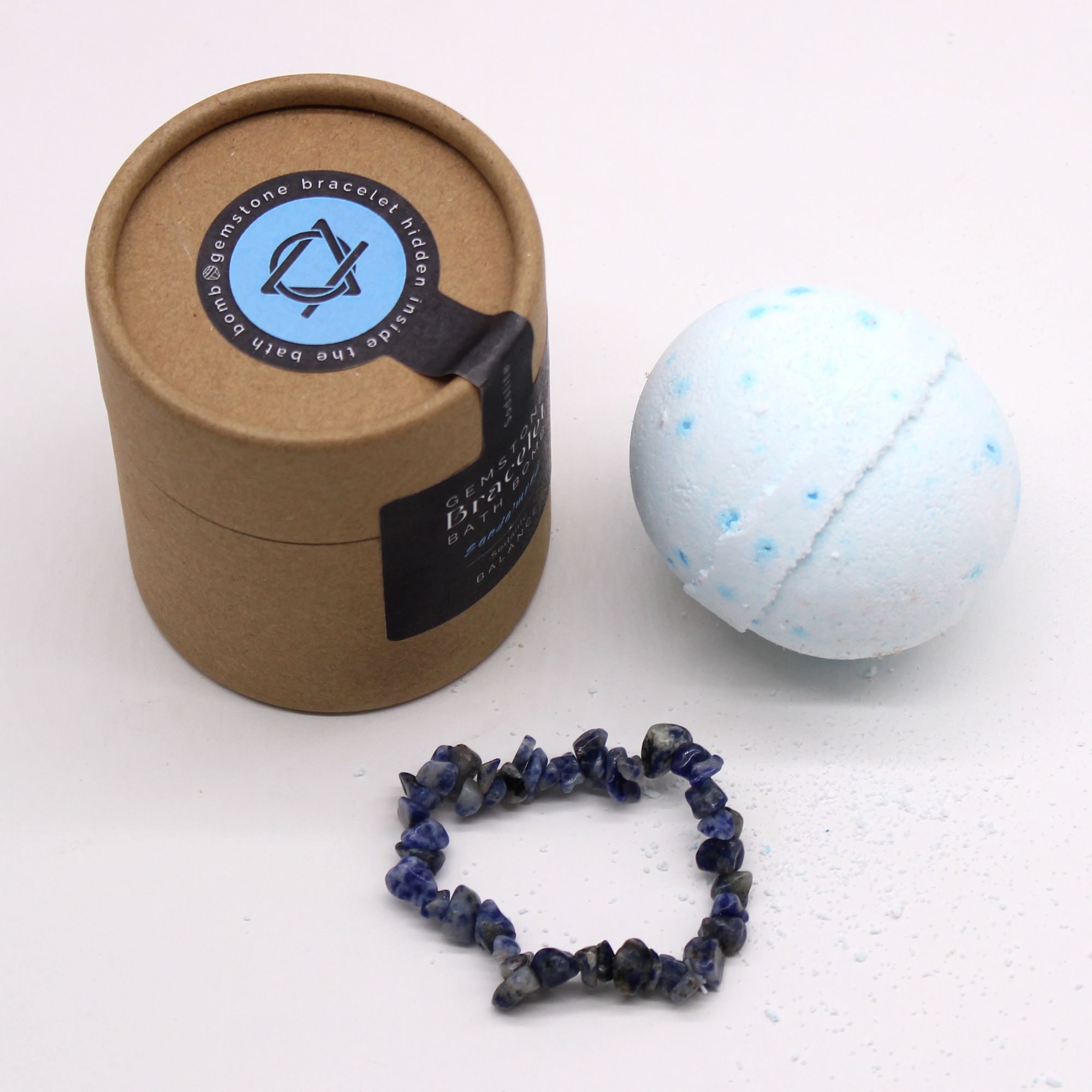 Sodalite Gem Bracelet Bath Bomb - Afbeelding 8