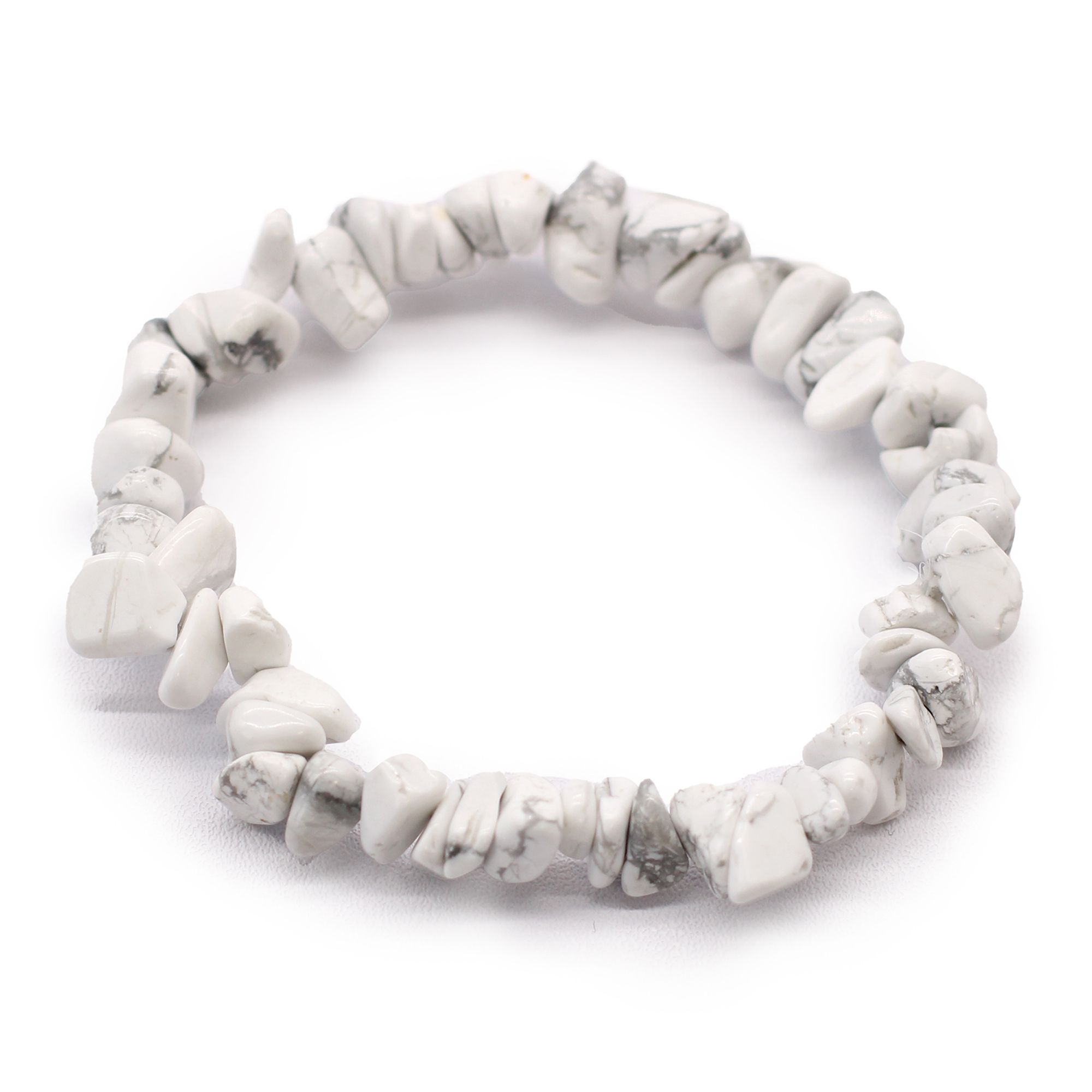 White Jasper Gem Bracelet Bath Bomb - Afbeelding 5