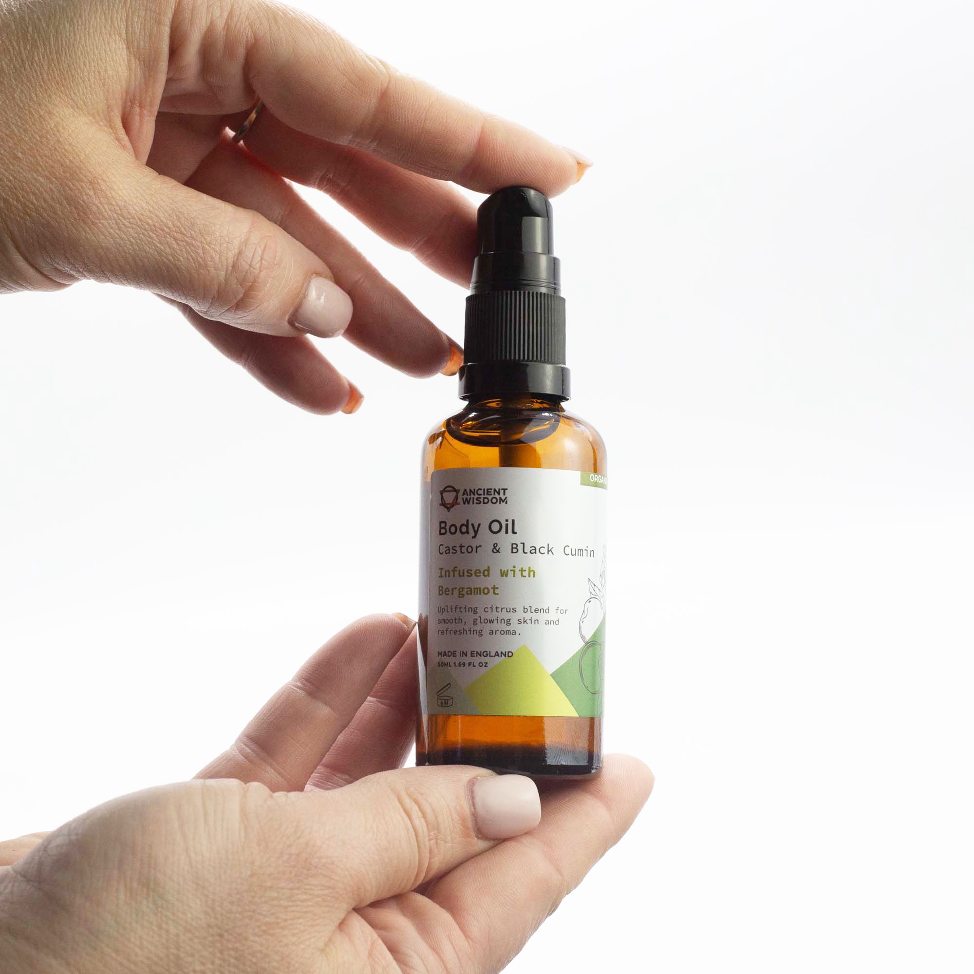 Organic Body Oil 50ml - Bergamot - Afbeelding 5