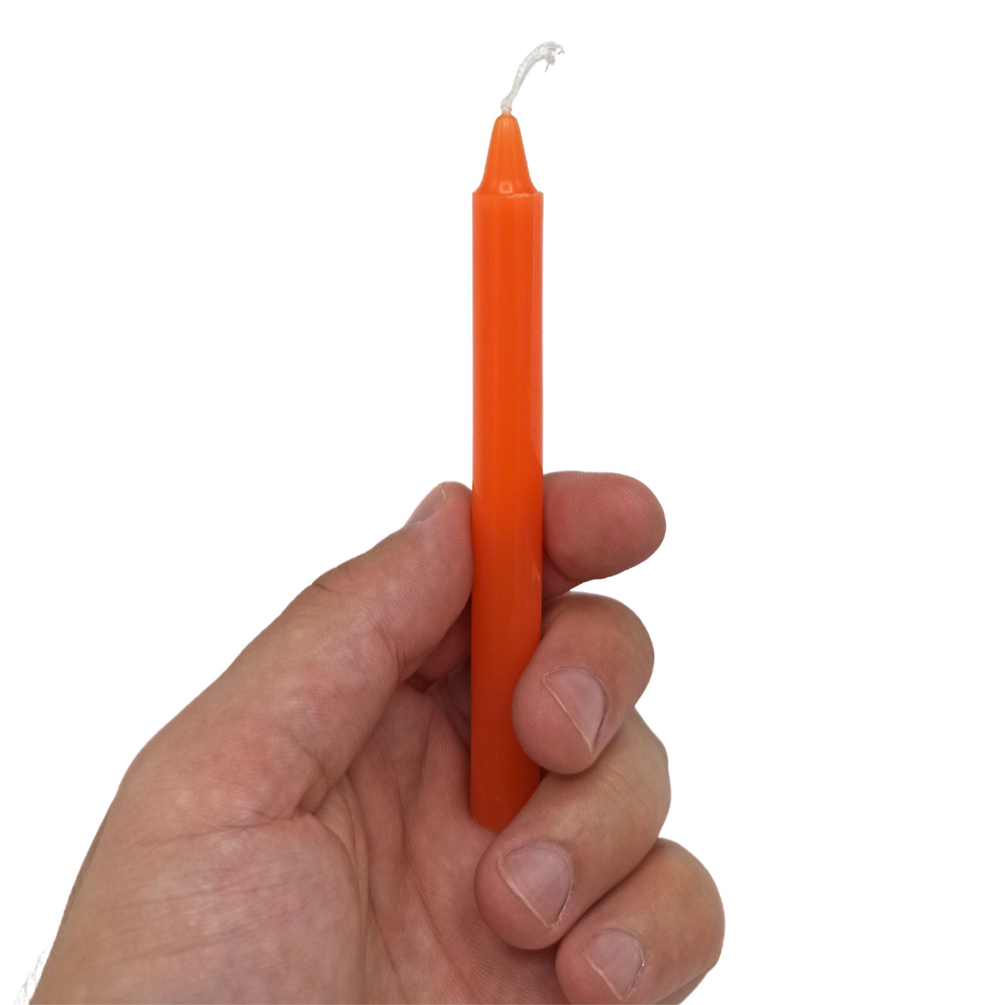 Manifest Magic Candles (pack of 12) - Orange - Sacred Chakra - Afbeelding 3