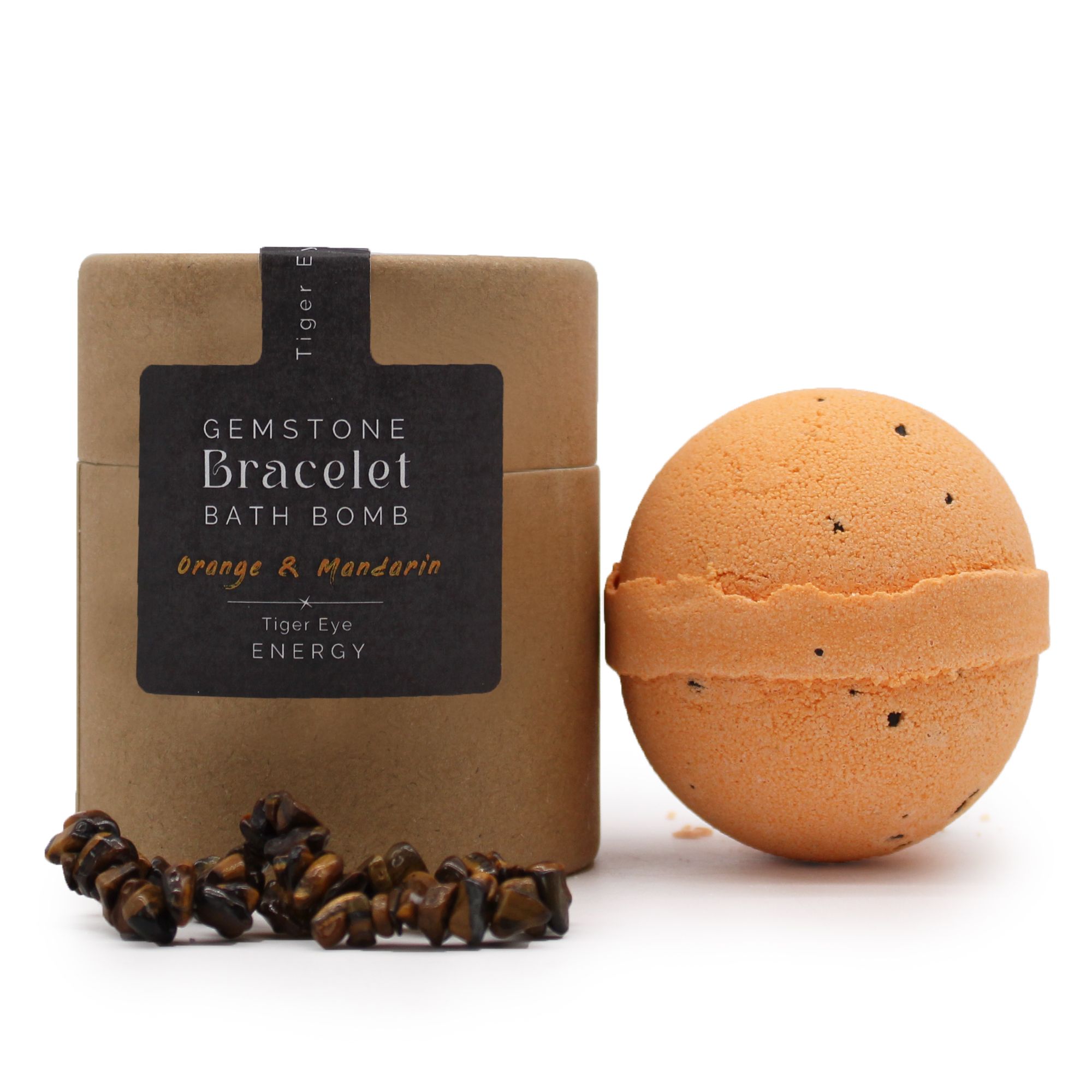 Tiger Eye Gem Bracelet Bath Bomb - Afbeelding 9