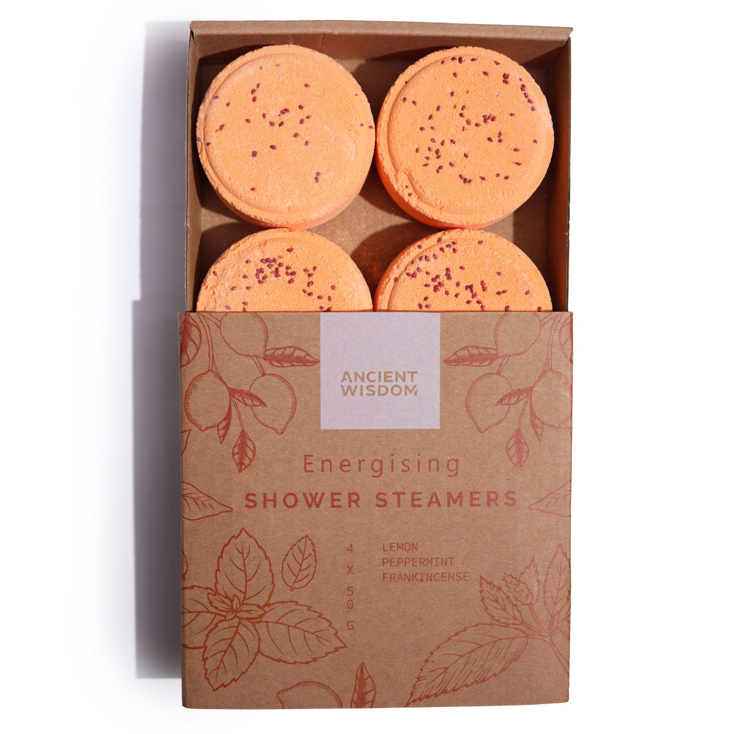 Zen Shower Steamers - Therapy Wellness Quartet - Energising (Orange) - Afbeelding 3