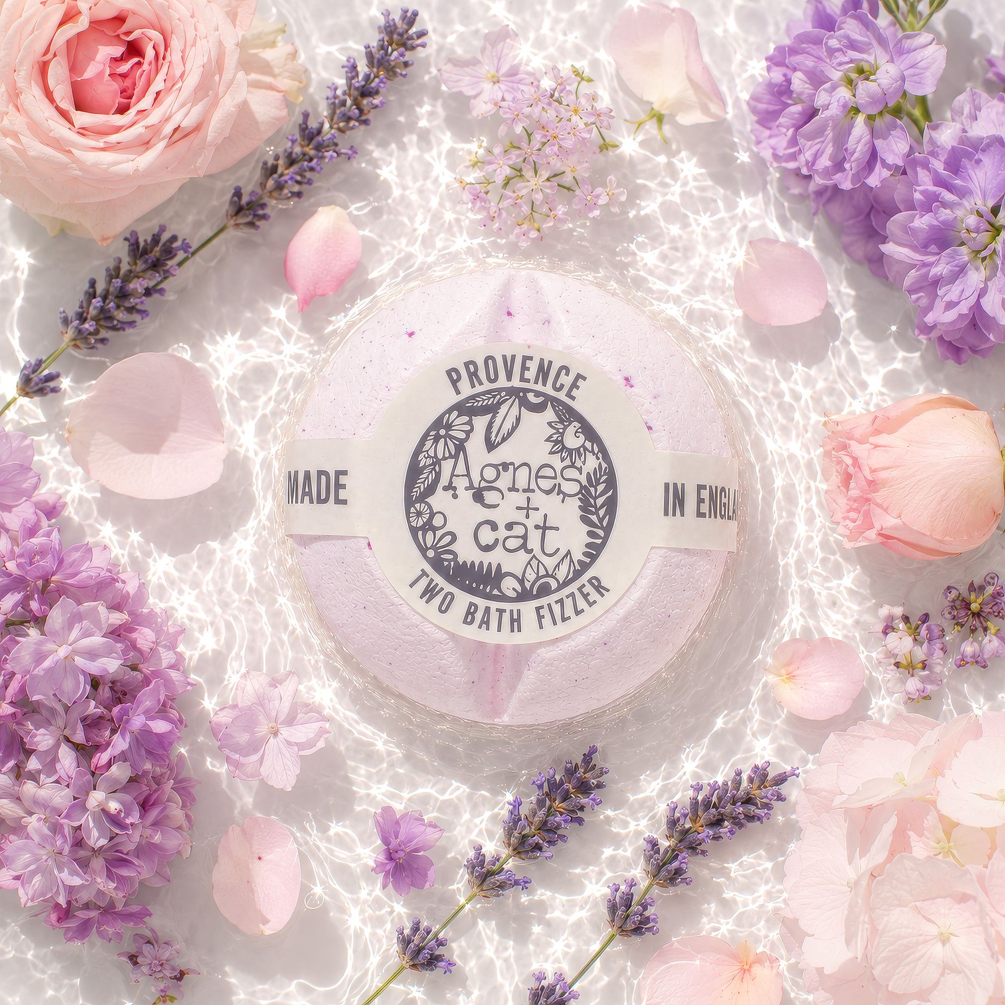 Agnes + Cat Secret Garden Bath Fizzer Gift Set - Afbeelding 2