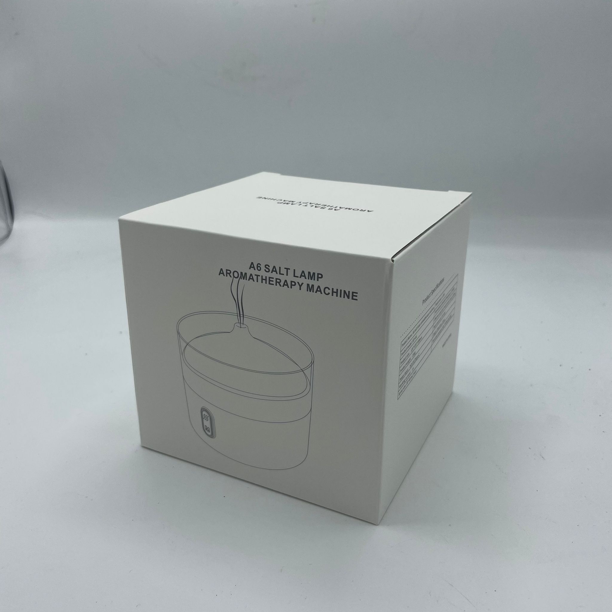 Himalayan Salt Aroma Diffuser - Night Light - USB-C - Flame Effect (Salt included) - Afbeelding 2