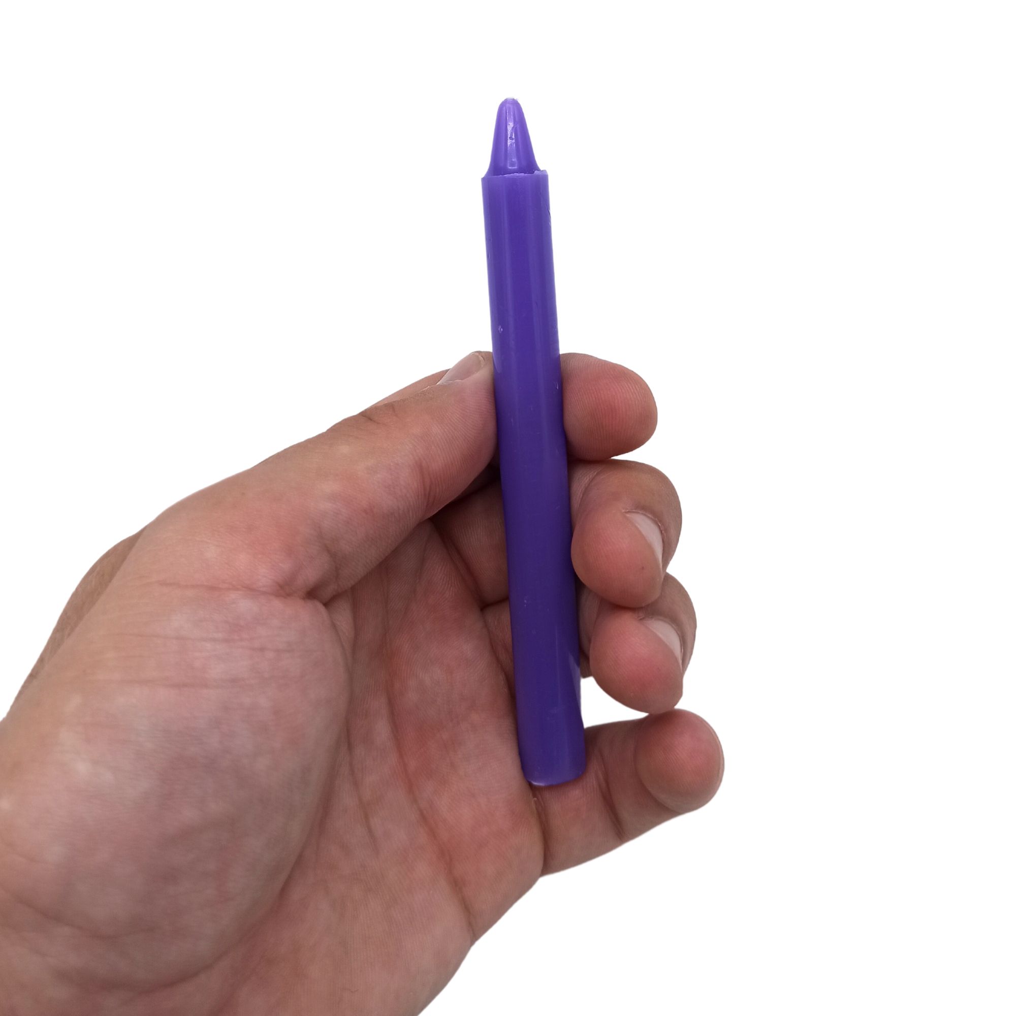 Manifest Magic Candles (pack of 12) - Purple - Crown Chakra - Afbeelding 3