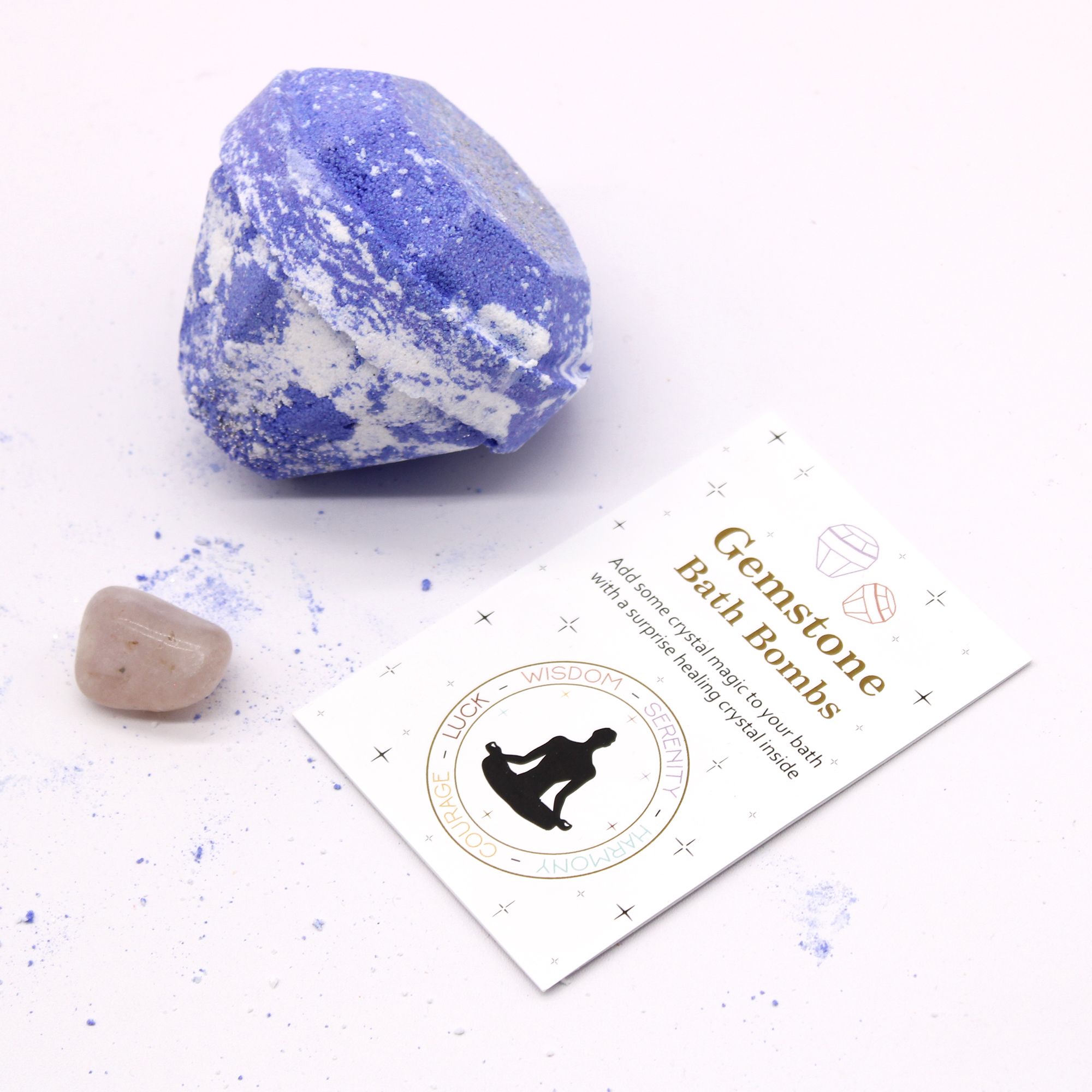 Gemstone Bath Bomb - Raspberry & Pomegranate - Afbeelding 7