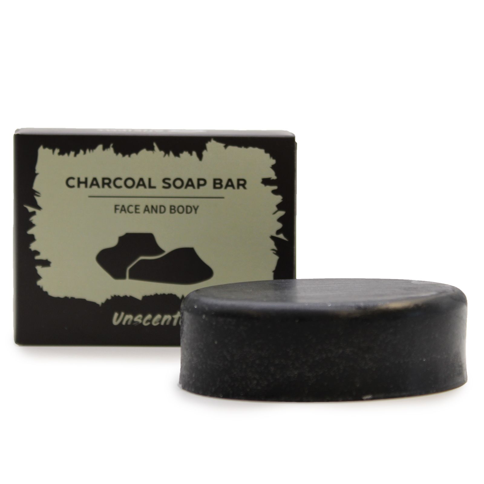 Charcoal Soap 85g - Unscented - Afbeelding 3