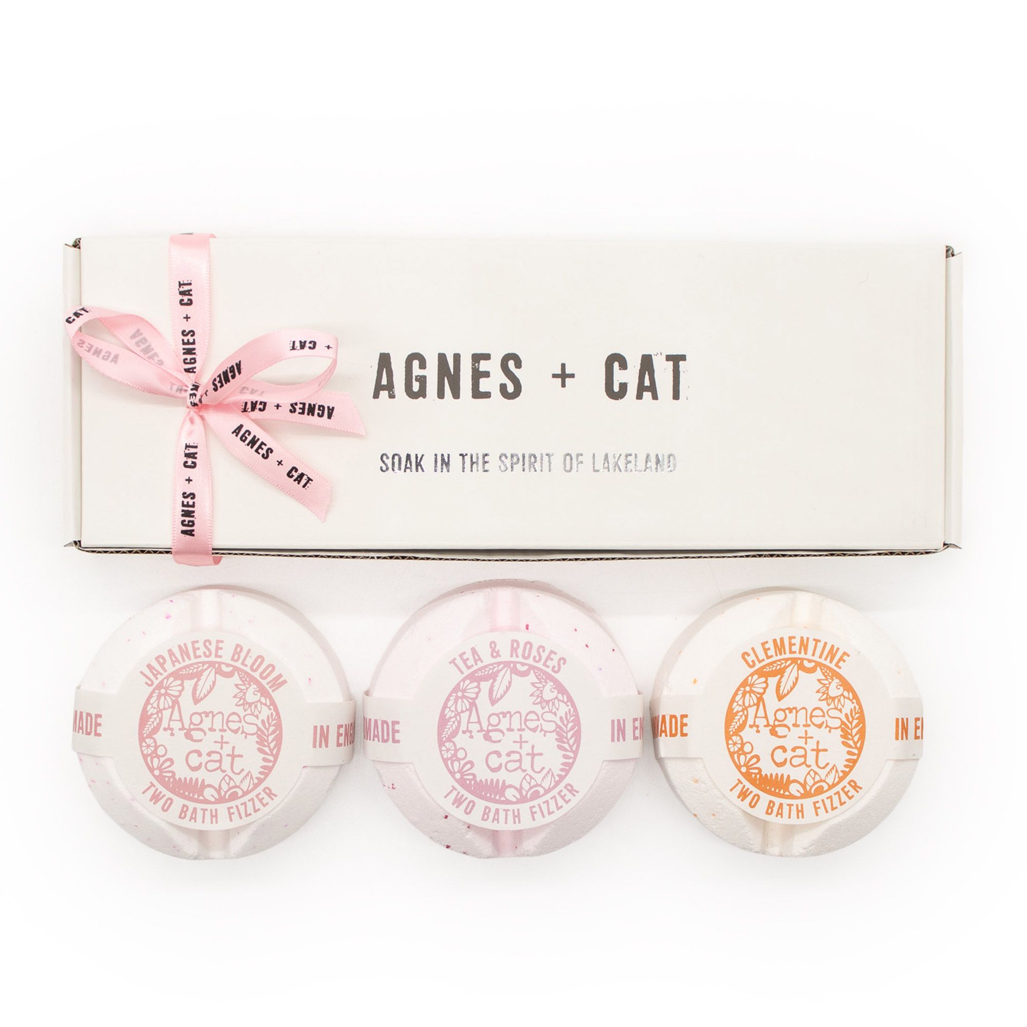 Agnes + Cat Floral & Citrus Bath Fizzer Gift Set - Afbeelding 3