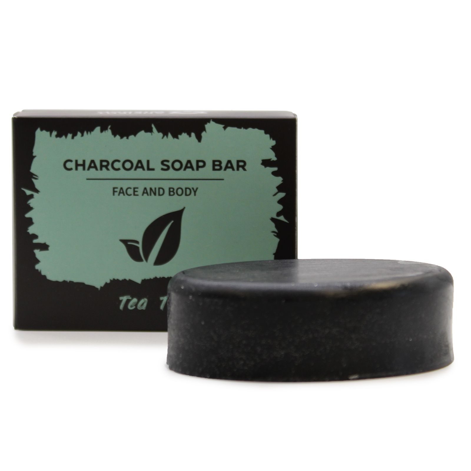 Charcoal Soap 85g - Tea Tree - Afbeelding 3