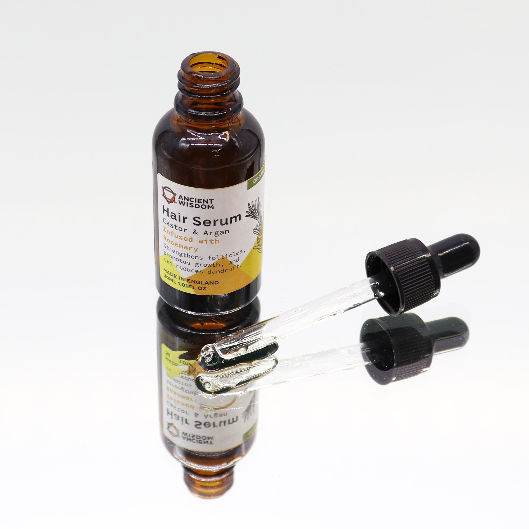 Organic Hair Serum 30ml - Rosemary - Afbeelding 2