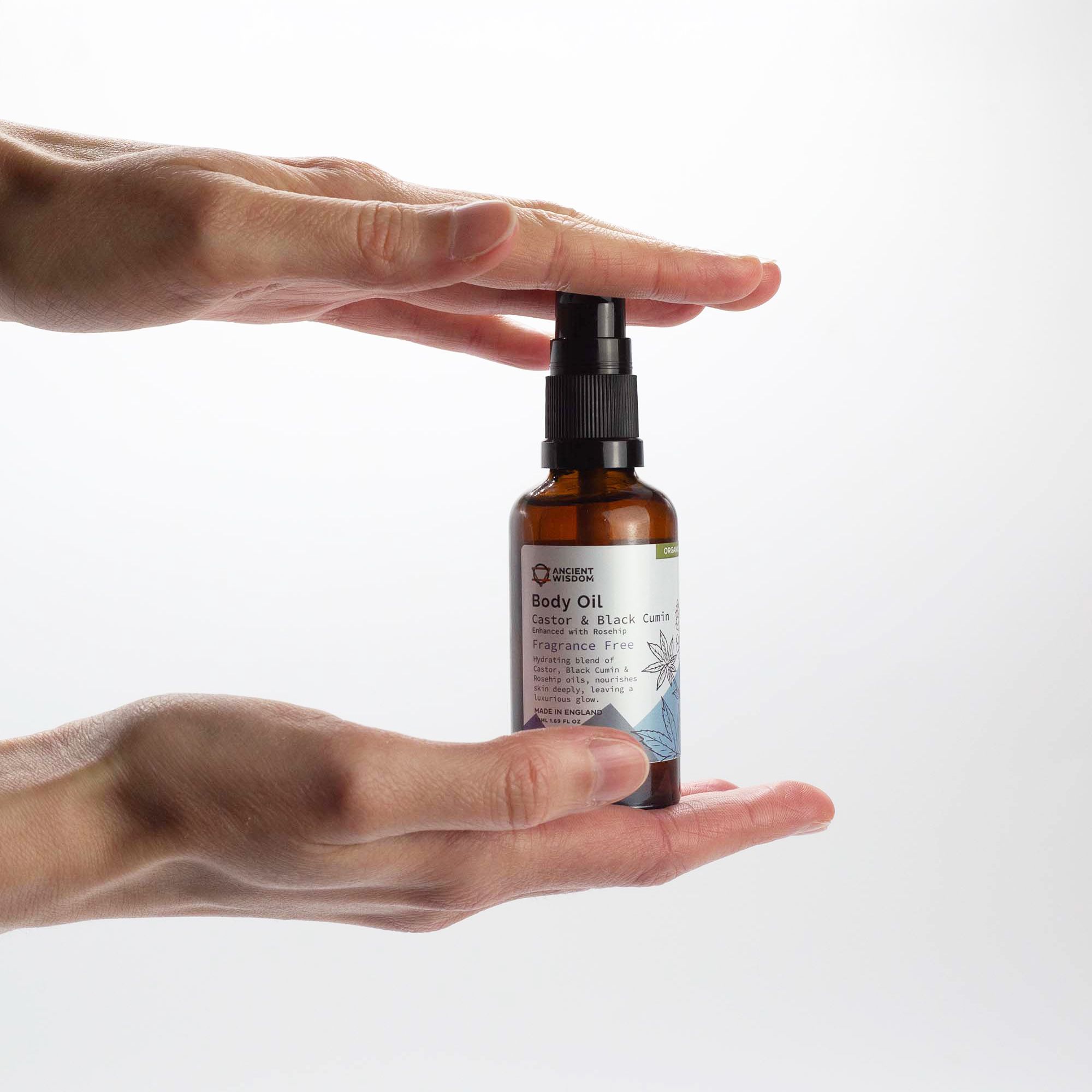Organic Body Oil 50ml - Rosehip (Unfragranced) - Afbeelding 4