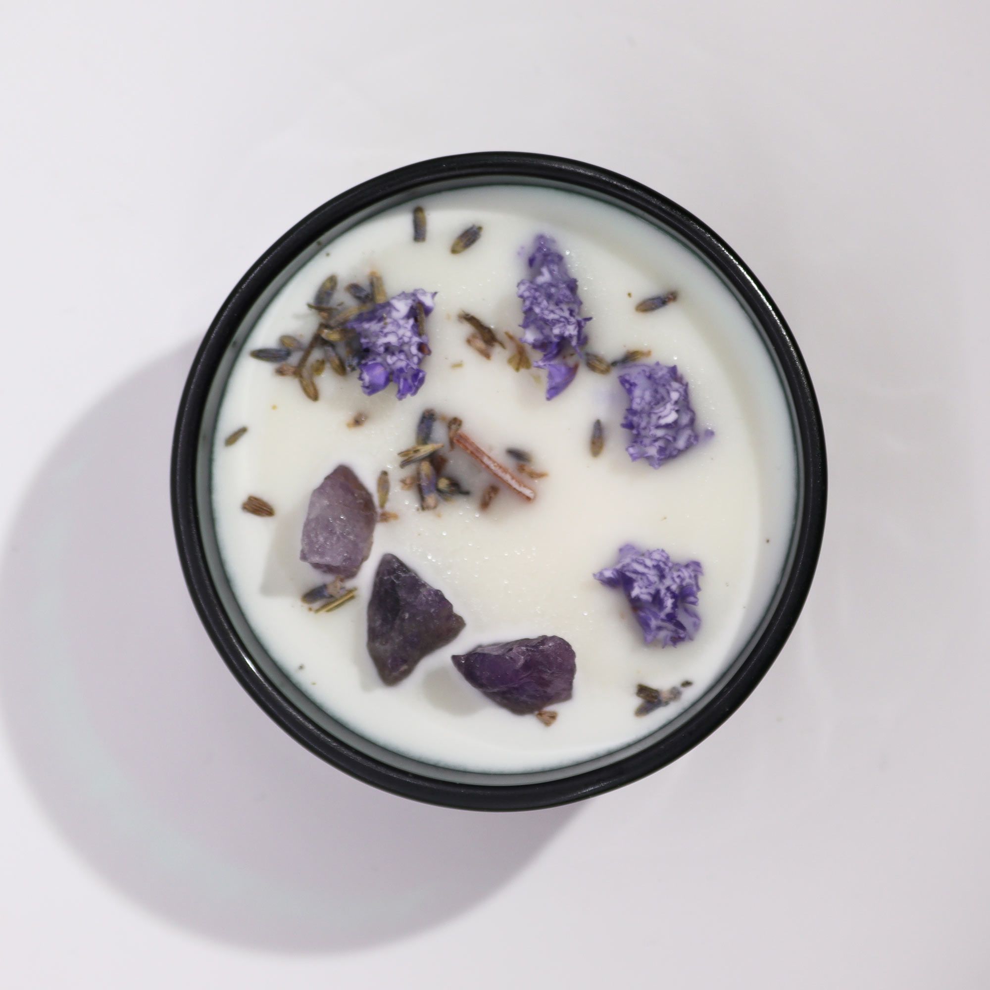 Hop Hare Crystal Magic Flower Candle - The Moon - Afbeelding 5
