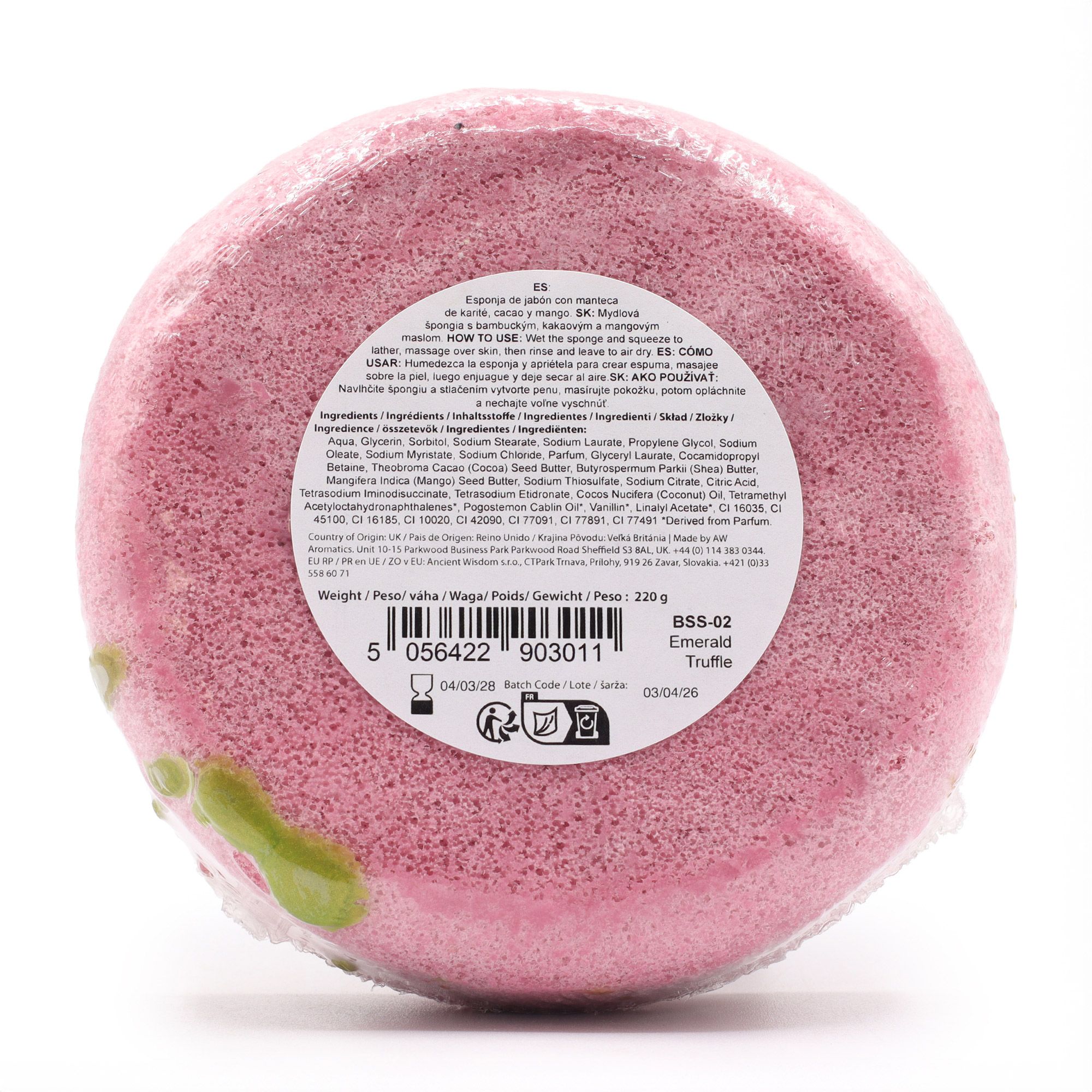 Butter Bubble Soap - Emerald Truffle - Afbeelding 2